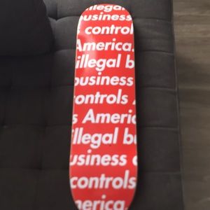 Brand new IBCA Red Skatedeck